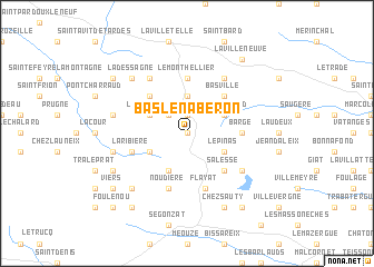 map of Bas le Naberon