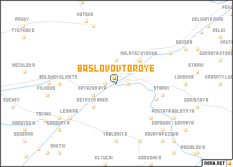 map of Baslovo Vtoroye