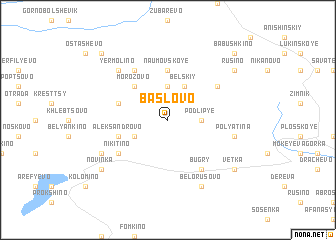 map of Baslovo