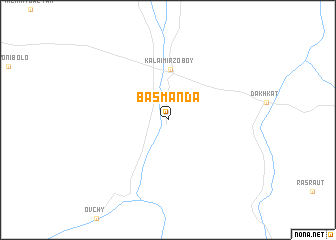 map of Basmanda