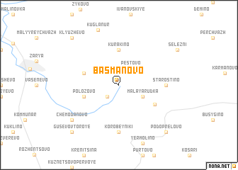 map of Basmanovo