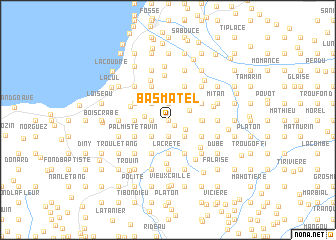 map of Bas Matel