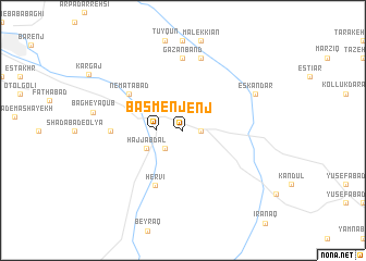 map of Bāsmenj