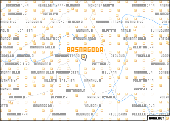 map of Basnagoda