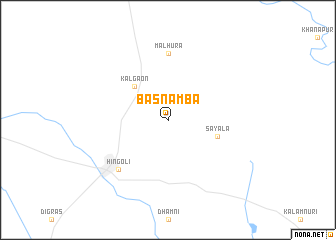 map of Bāsnamba