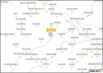 map of Başn