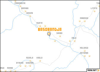 map of Baso Bandja