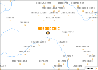 map of Basogachic