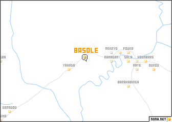 map of Basolé