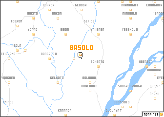 map of Basolo