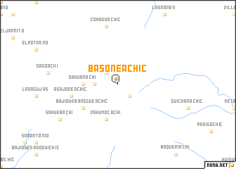 map of Basoneachic