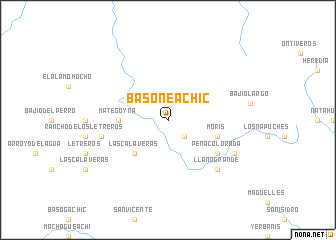 map of Basoneachic
