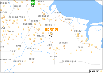 map of Basori