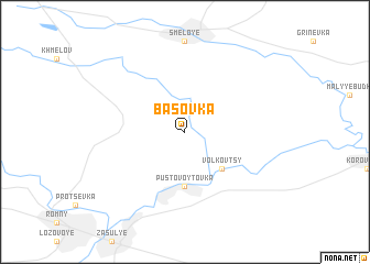 map of Basovka