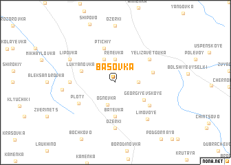 map of Basovka