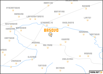 map of Basovo