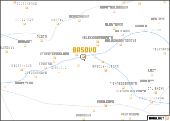 map of Basovo