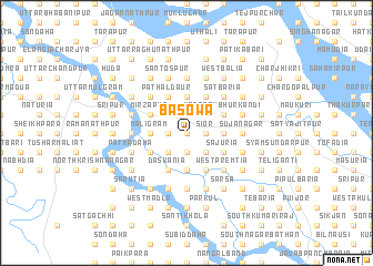 map of Bāsowa