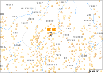 map of Bāso