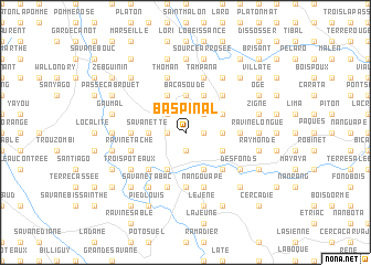 map of Bas Pinal