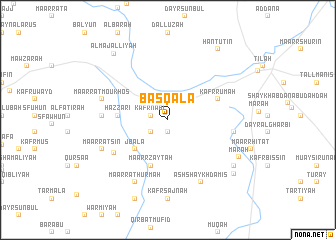 map of Basqalā