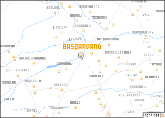 map of Baş Qǝrvǝnd