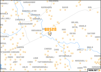 map of Basra