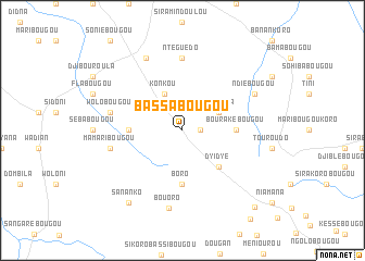 map of Bassabougou