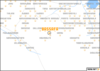 map of Bassafa