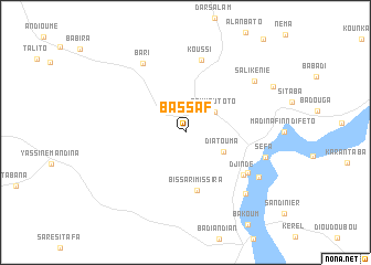 map of Bassaf