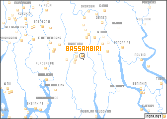 map of Bassambiri