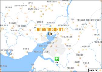 map of Bassa Ndokati