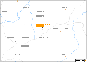 map of Bassara