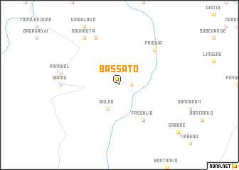 map of Bassato