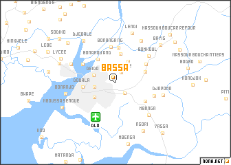 map of Bassa