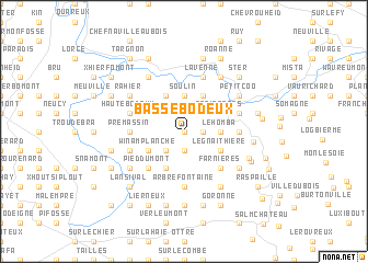 map of Basse-Bodeux