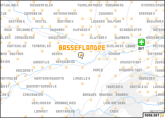 map of Basse Flandre