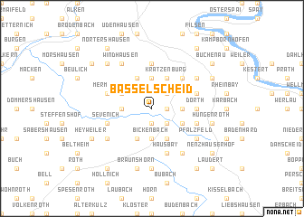 map of Basselscheid