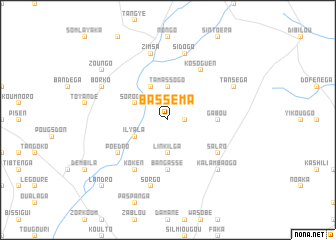 map of Bassema