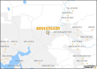 map of Bassendean