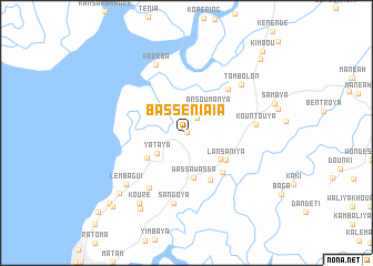 map of Basseniaïa