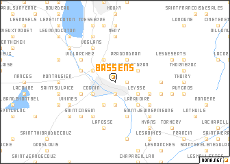 map of Bassens