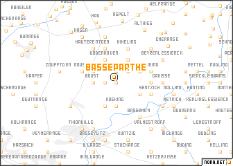 map of Basse Parthe