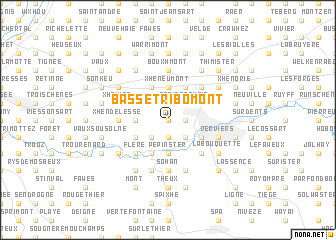 map of Basse Tribomont