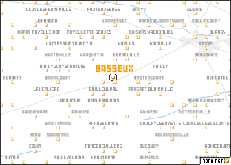 map of Basseux