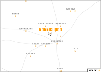 map of Bassikwana