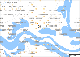 map of Bassik