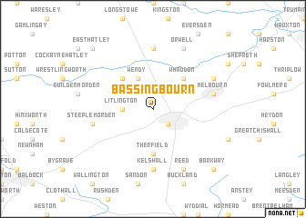 map of Bassingbourn
