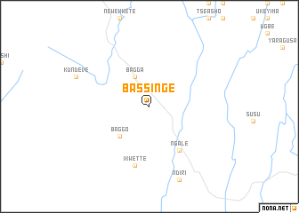 map of Bassinge