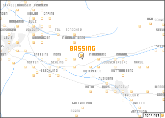 map of Bassing